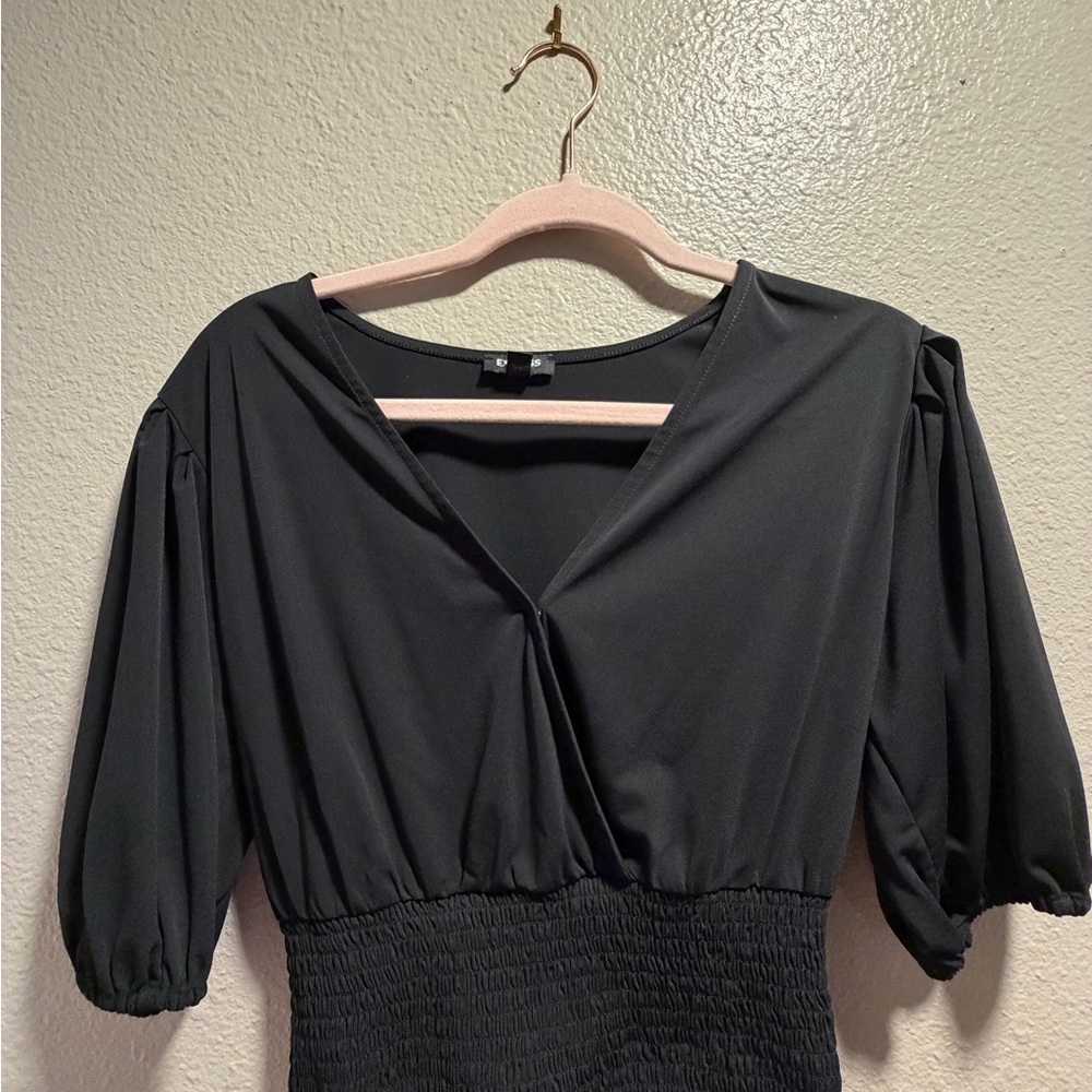 Express Black Blouse